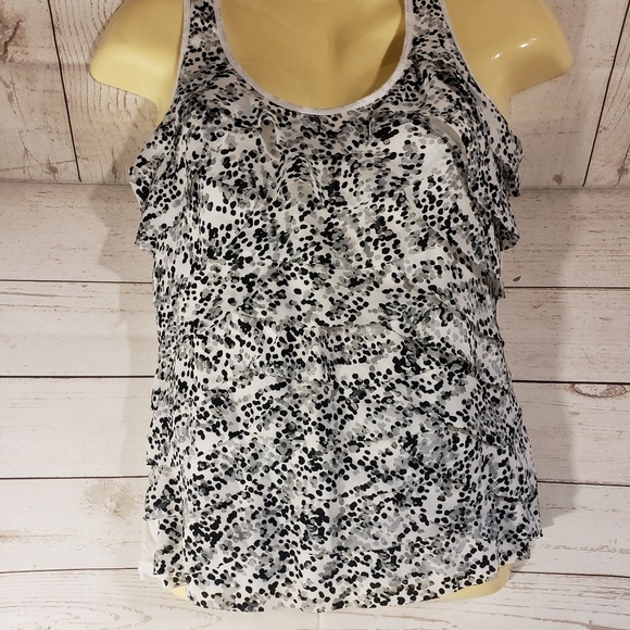 2 for 15 Apt 9 Multi Color Ruffle Top - Picture 1 of 7